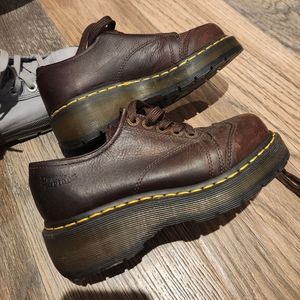 Doc Martin's leather shoes
